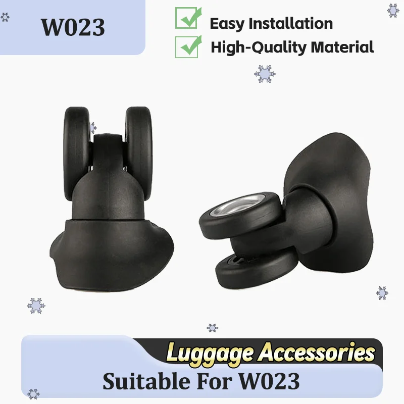 Silent Replacement Luggage Wheels - Kit de réparation de roulettes pour