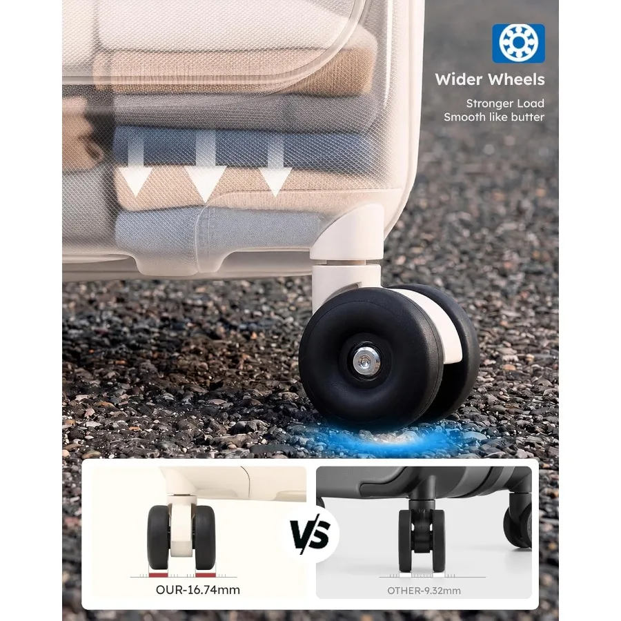 Ensemble de bagages extensible - Expandable Hard Shell Luggage Set avis et prix