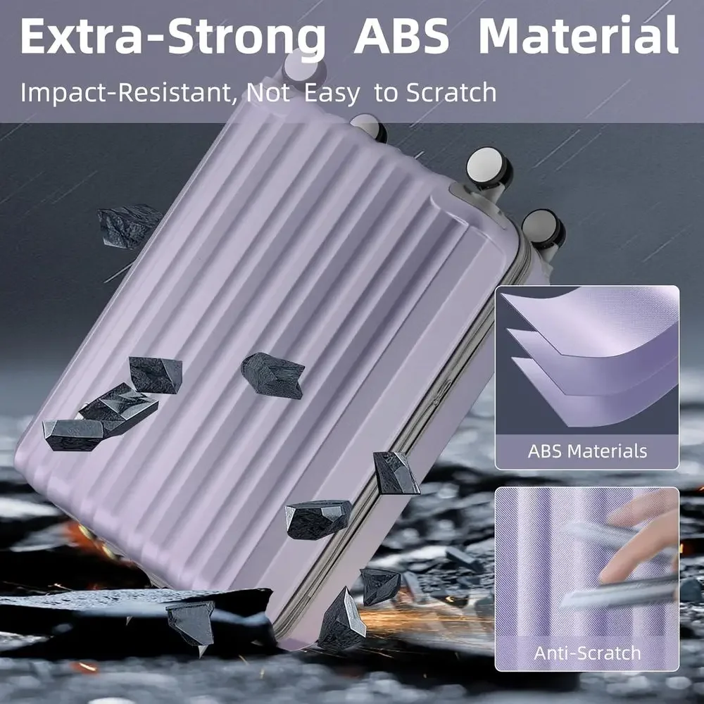 Ensemble de 6 valises rigides  - Expandable Hard Shell Luggage Set avis et prix