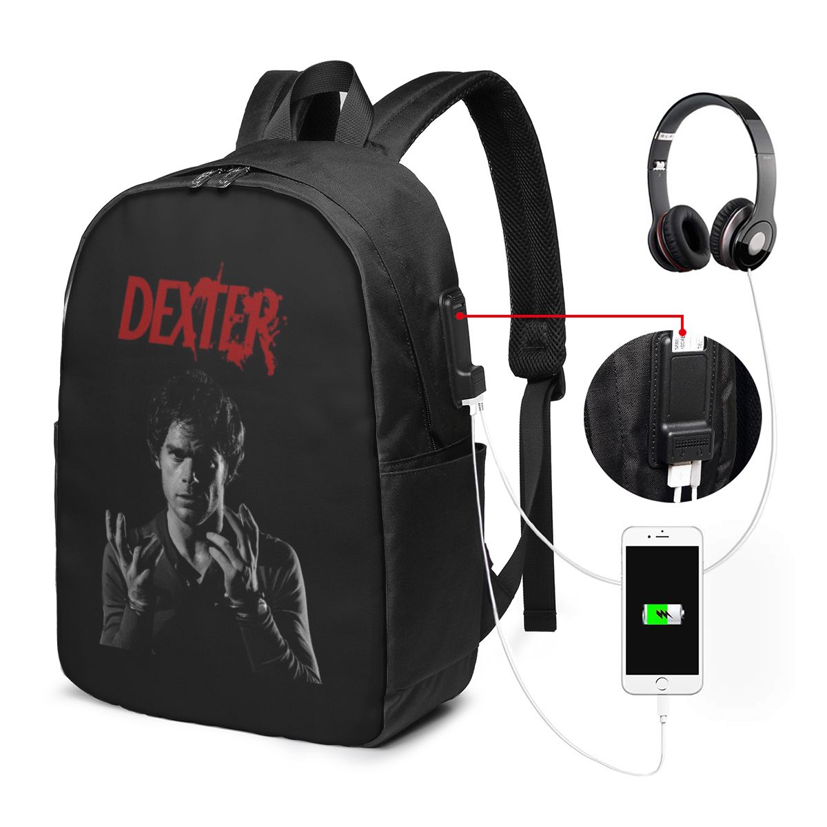 Sac à dos Dexter Morgan pour h - Travel Bags avis et prix